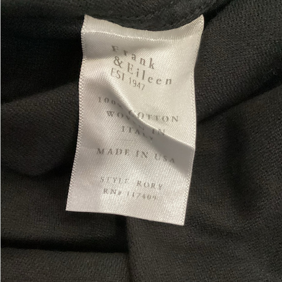 Frank & Eileen Famous Denim Rory Maxi Shirtdress Dress In Black Size Small - Picture 13 of 14